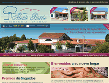 Tablet Screenshot of montebarrio.com